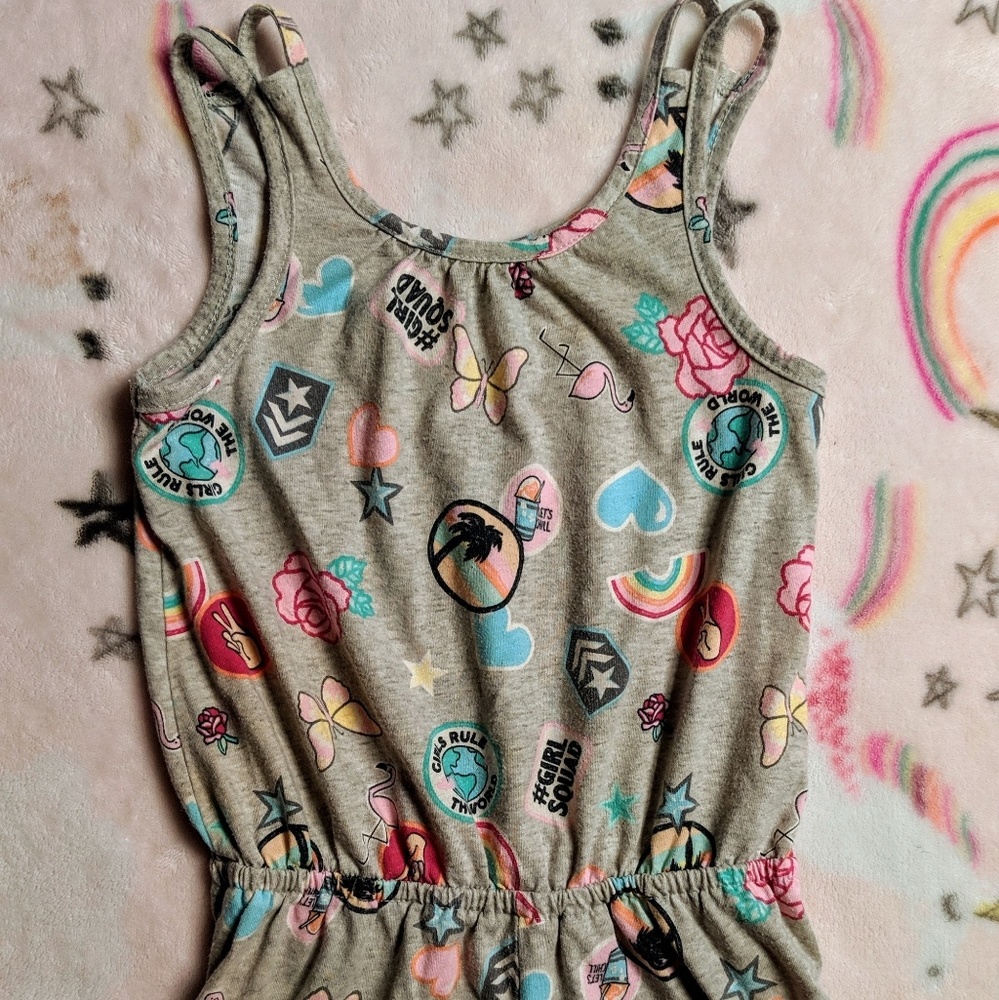 Children's Place romper 5 6 small outfit